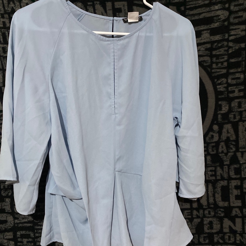 Venus baby blue blouse